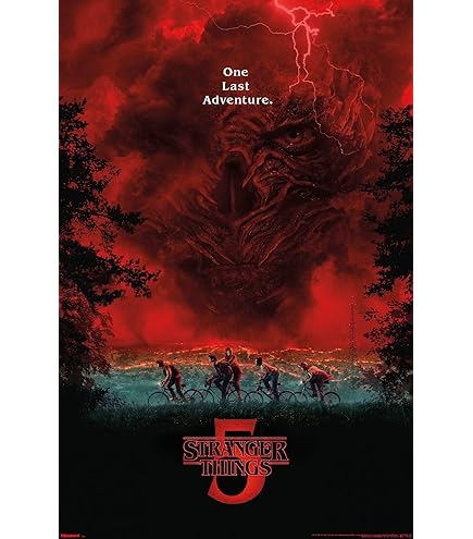 Amazon.com: Stranger Things Pyramid International Poster, 61 x
